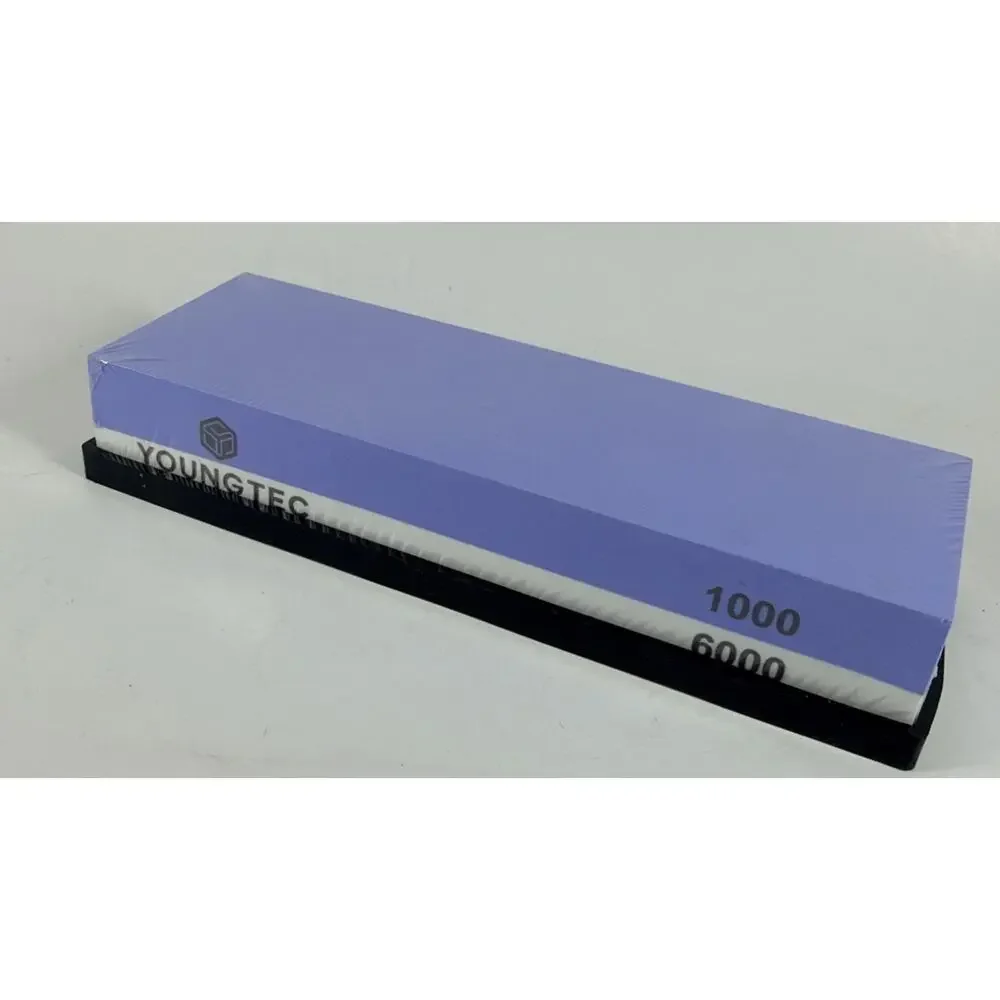 YoungTec Whetstone Knife Sharpening Kit - Dual Grit 1000 / 6000 - Open Box